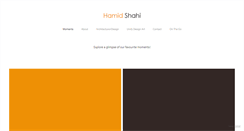 Desktop Screenshot of hamidshahi.com